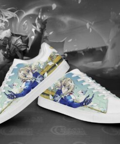 Violet Evergarden Skate Shoes Custom Anime Shoes For Fan - 3 - GearAnime