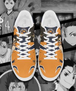 Yu Nishinoya Skate Shoes Custom Haikyuu Anime Shoes - 4 - GearAnime