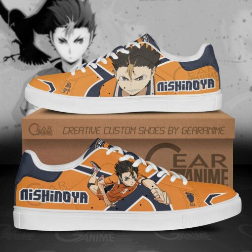 Yu Nishinoya Skate Shoes Custom Haikyuu Anime Shoes - 1 - GearAnime