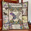 February Girl I Am The Storm Butterfly Quilt Blanket Geembi 3