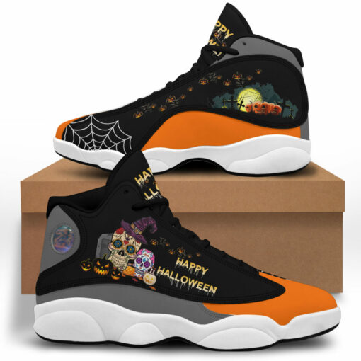Happy Halloween Jordan 13 Custom Shoes JD13 Sneakers 1