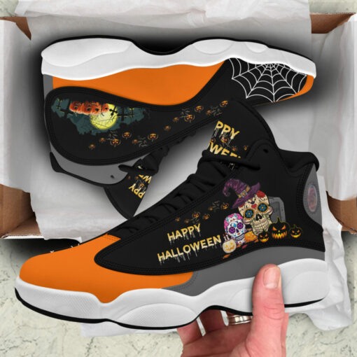 Happy Halloween Jordan 13 Custom Shoes JD13 Sneakers 3