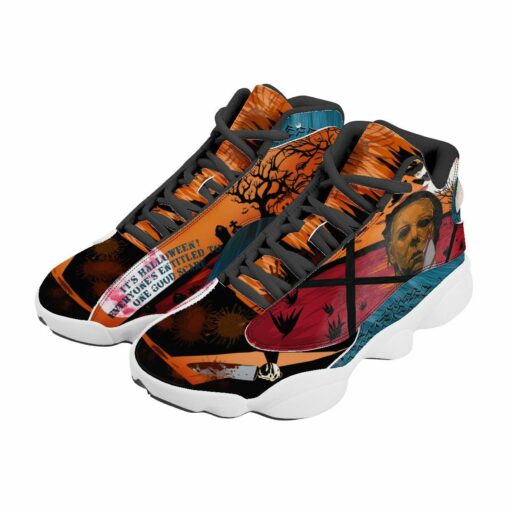 Michael Myers Jordan 13 Sneakers - JD13 Custom Shoes 2