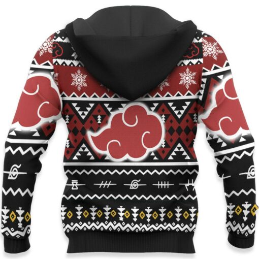 Akatsuki Clan Christmas Sweater Custom Naruto Xmas Gifts Idea - 4 - GearAnime