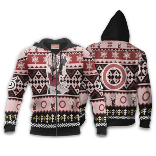 Haruno Sakura Ugly Christmas Sweater Custom Naruto Xmas Gifts Idea - 2 - GearAnime