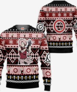Haruno Sakura Ugly Christmas Sweater Custom Naruto Xmas Gifts Idea - 1 - GearAnime