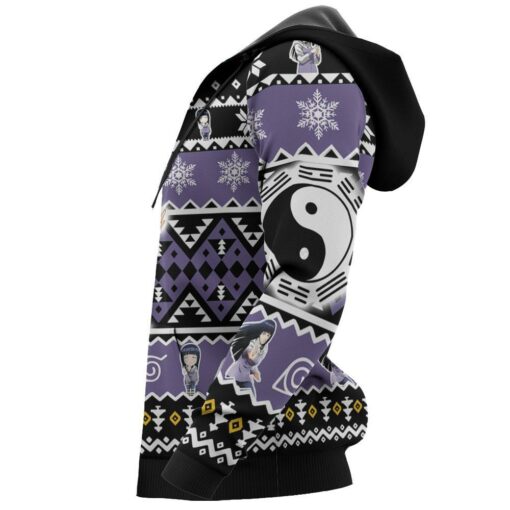 Hyuga Hinata Ugly Christmas Sweater Custom Naruto Xmas Gifts Idea - 5 - GearAnime