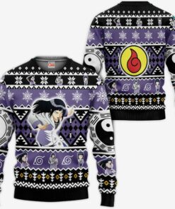 Hyuga Hinata Ugly Christmas Sweater Custom Naruto Xmas Gifts Idea - 1 - GearAnime