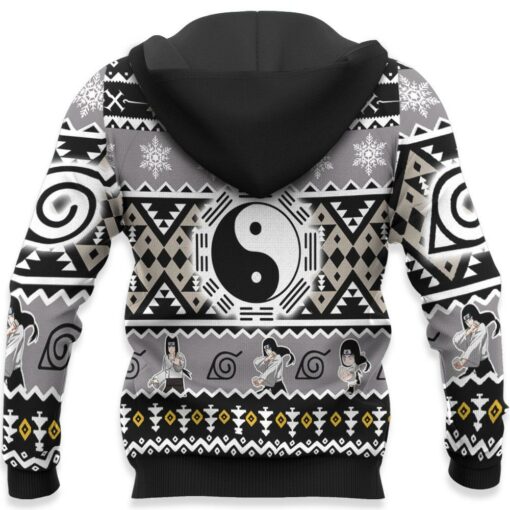 Hyuga Neji Ugly Christmas Sweater Custom Naruto Xmas Gifts Idea - 4 - GearAnime