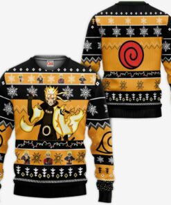 Naruto Bijuu Ugly Christmas Sweater Custom Naruto Xmas Gifts Idea - 1 - GearAnime