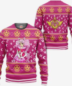Sailor Chibiusa Ugly Christmas Sweater Sailor Moon Anime Xmas Gifts Idea - 1 - GearAnime