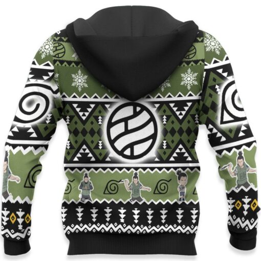 Shikamaru Ugly Christmas Sweater Custom Naruto Xmas Gifts Idea - 4 - GearAnime