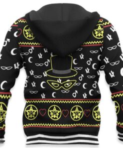Tuxedo Ugly Christmas Sweater Sailor Moon Anime Xmas Gifts Idea - 4 - GearAnime