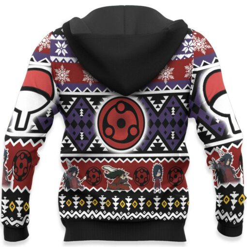 Uchiha Madara Christmas Sweater Custom Naruto Xmas Gifts Idea - 4 - GearAnime