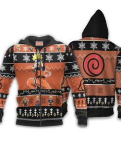 Uzumaki Naruto Ugly Christmas Sweater Custom Naruto Xmas Gifts Idea - 2 - GearAnime