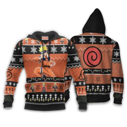 Uzumaki Naruto Ugly Christmas Sweater Custom Naruto Xmas Gifts Idea - 3 - GearAnime