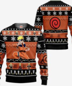 Uzumaki Naruto Ugly Christmas Sweater Custom Naruto Xmas Gifts Idea - 1 - GearAnime