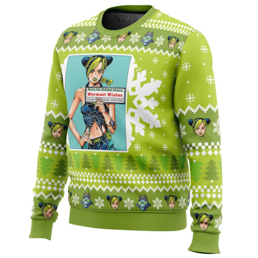 Jolyne Kujo Jojo’s Bizarre Adventure Christmas Sweater ST02 2