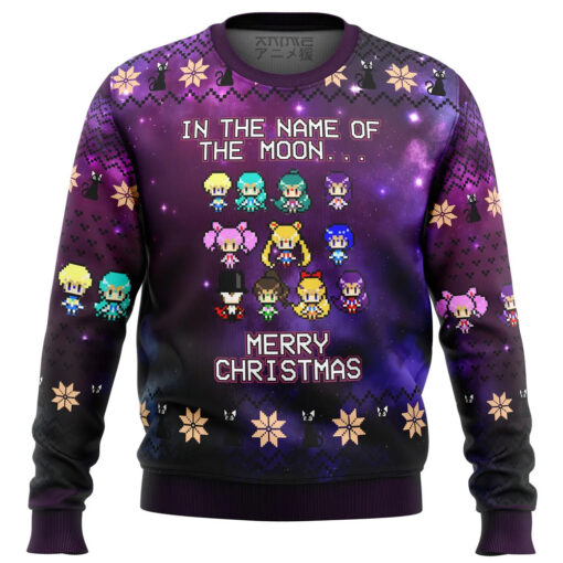 Sailor Moon Ugly Christmas Sweater PX04 1